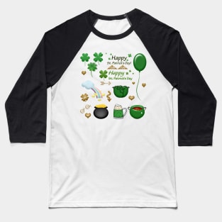 Saint Patricks Day Baseball T-Shirt